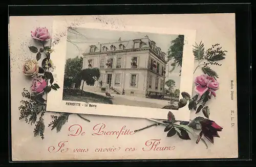 AK Pierrefitte, La Mairie