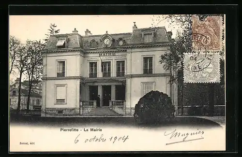 AK Pierrefitte, Blick auf La Mairie