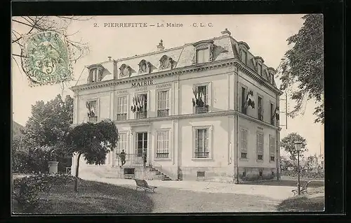 AK Pierrefitte, La Mairie