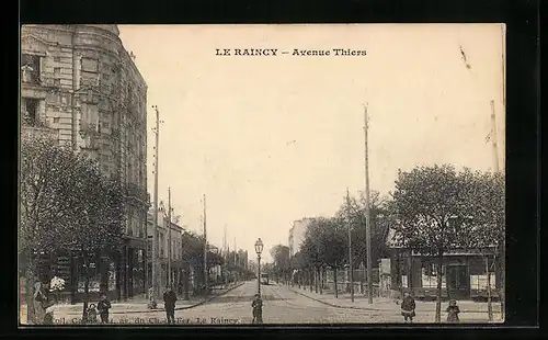 AK Le Raincy, Avenue Thiers