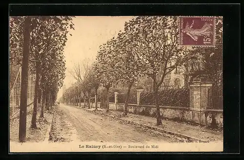 AK Le Raincy, Boulevard du Midi