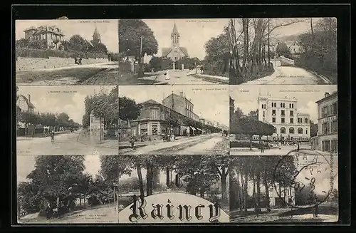 AK Le Raincy, Avenue de Livry, Les Petites Families, Allée de Montfermeil