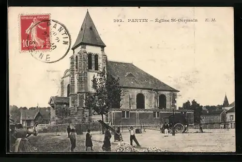 AK Pantin, Église St-Germain