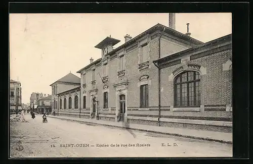 AK Saint-Ouen, Ecoles de la rue des Rosiers