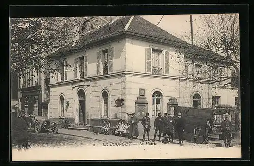 AK Le Bourget, La Mairie