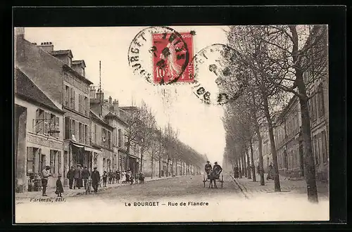 AK Le Bourget, Rue de Flandre