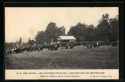 AK Angles, Les Grandes Fêtes Du 7e Centenaire Du Pélerinage