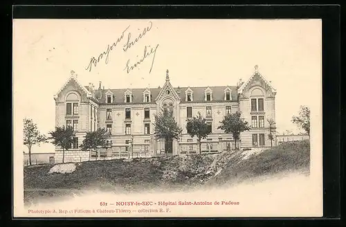 AK Noisy-le-Sec, Hôpital Saint-Antoine de Padoue