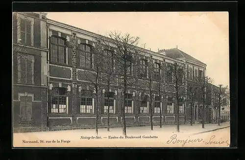 AK Noisy-le-Sec, Ecoles du Boulevard Gambetta