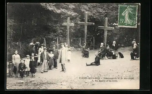 AK Clichy-sous-Bois, La source et les Croix