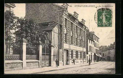 AK Épinay-sur-Seine, La Gendarmerie