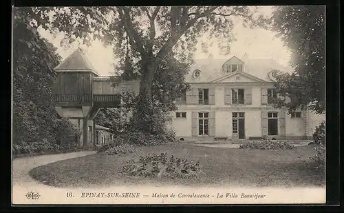 AK Épinay-sur-Seine, Maison de Convalescence, La Villa Beauséjour