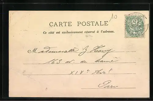 AK Épinay, Avenue du Chemin de Fer