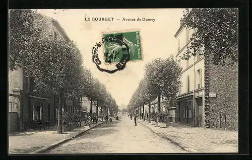 AK Le Bourget, Avenue de Drancy