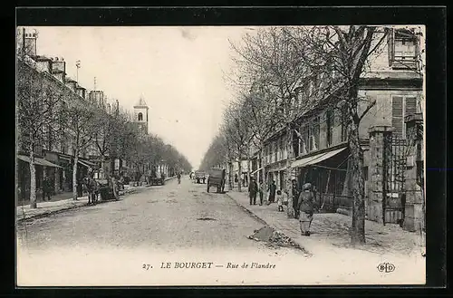 AK Le Bourget, Rue de Flandre