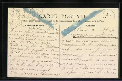 AK Pantin, Vue du Canal et du Pont-levis, Maison du Garde