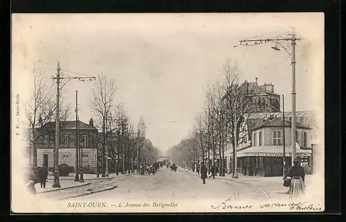 AK Saint-Ouen, L`Avenue des Batignolles