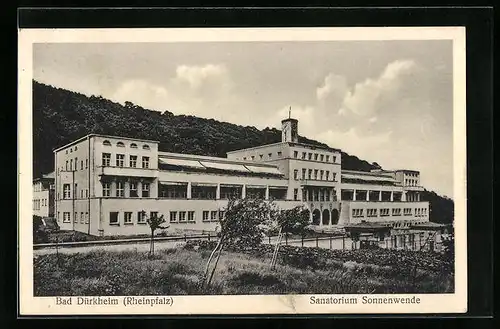 AK Bad Dürkheim, Hotel-Sanatorium Sonnenwende