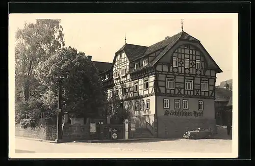 AK Dermbach /Rhön, Gasthaus Sächsischer Hof