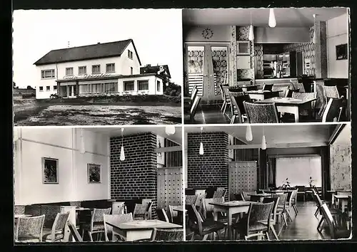 AK Neunkirchen /Saar, Café Ursula mit Räumlichkeiten, Spieserstrasse 103