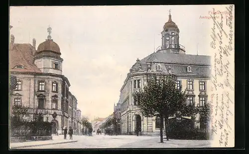 AK Frankenthal, Amtsgericht und Post