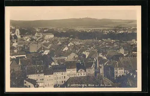 AK Göttingen, Blick auf die Stadt
