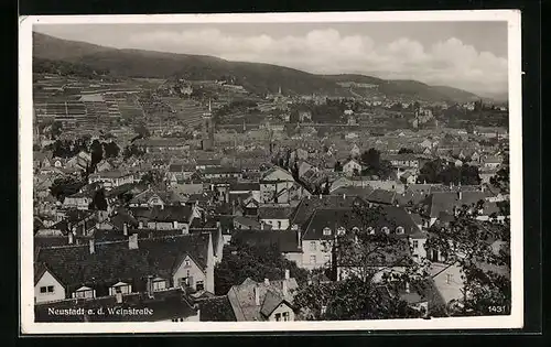 AK Neustadt a. d. Weinstrasse, Panorama der Ortschaft