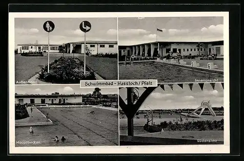 AK Hassloch, Blick in das Schwimmbad