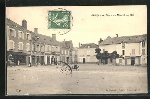 AK Gracay, Place du Marchè au Blè
