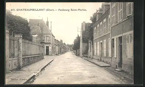 AK Chateaumeillant, Faubourg Saint-Martin