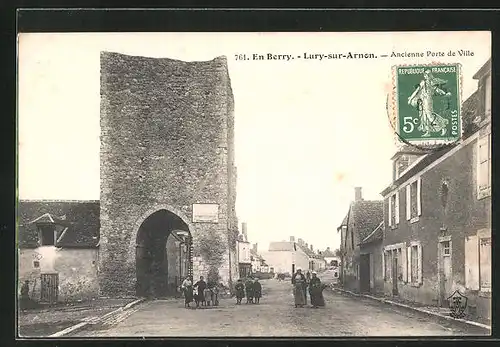 AK Lury-sur-Arnon, Ancienne Porte de Ville