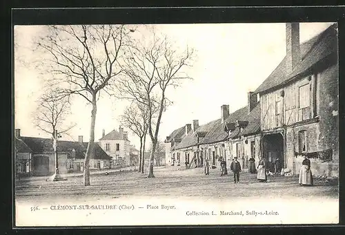 AK Clèmont-sur-Sauldre, Place Boyer