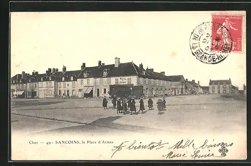 AK Sancoins, La Place d`Armes