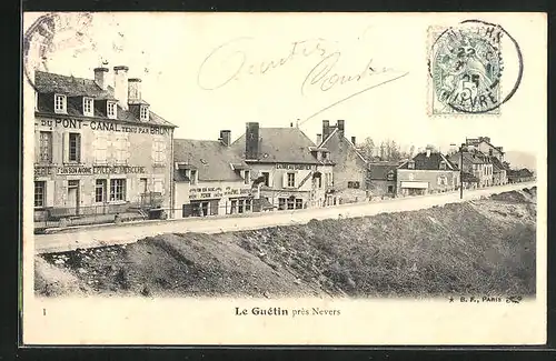 AK Le Guétin, Quai de l'Allier