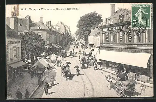AK Vierzon, Rue de la Rèpublique