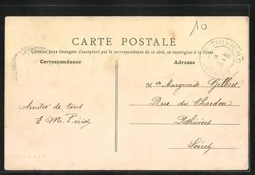 AK Dun-sur-Auron, Place de l`Ètape