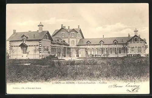 AK Dun-sur-Auron, Colonie Familiale-Pavillon