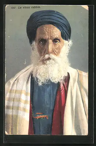 AK Le vieux rabbin, Synagoge
