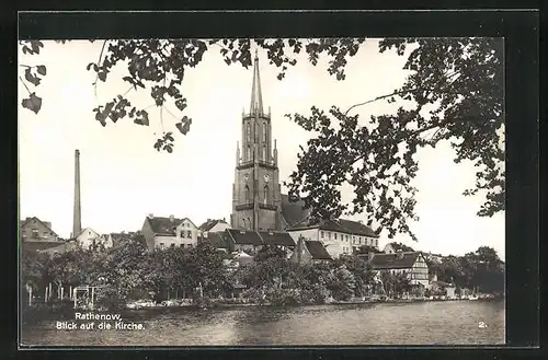 AK Rathenow, Blick auf die Kirche