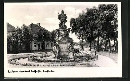 AK Rathenow, Denkmal des Grossen Kurfürsten