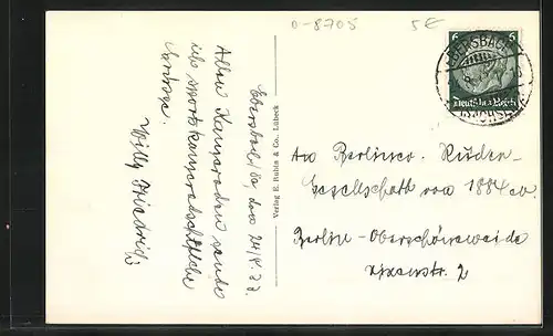 AK Ebersbach i. Sa., Ortsansicht aus der Vogelschau