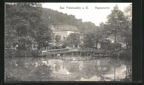 AK Bad Freienwalde a. O., Papenmühle