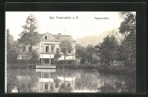 AK Bad Freienwalde a. O., Papenmühle