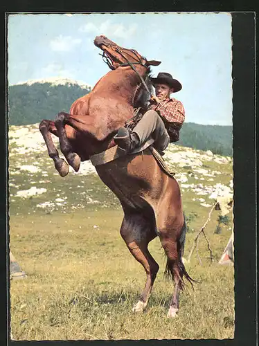 AK Forrester in einer Szene aus Winnetou II. Teil, Filmszene