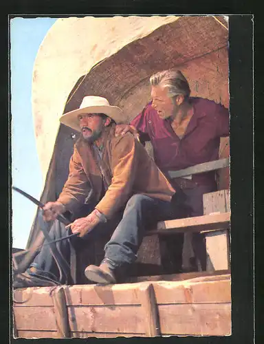 AK Lex Barker in Winnetou I. Teil, Filmszene