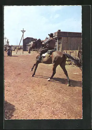 AK Ponca-Häuptling in Winnetou II. Teil, Filmszene