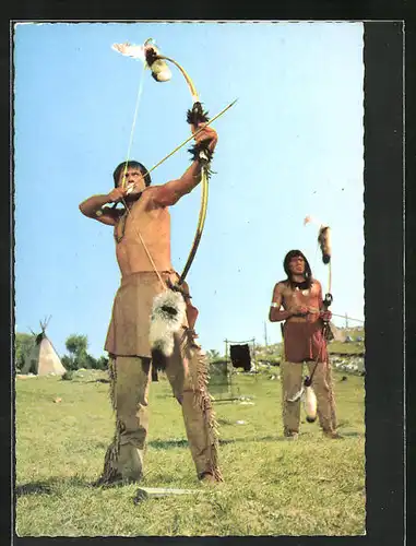 AK Old Surehand in einer Filmszene aus Unter Geiern