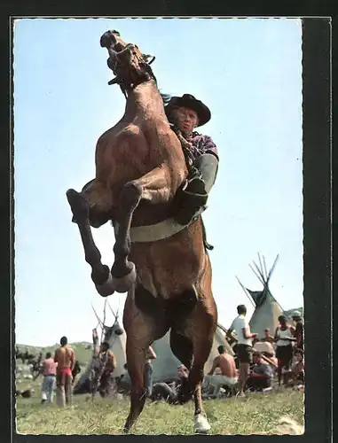 AK Forrester in Winnetou II. Teil, Filmszene