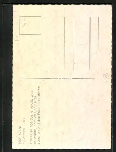 AK Forrester in Winnetou II. Teil, Filmszene