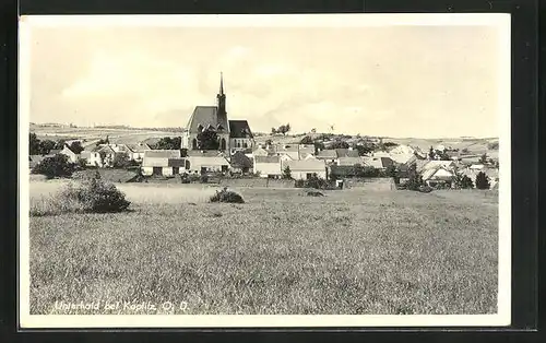 AK Unterhald, Totale mit Kirche